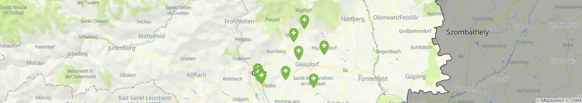 Map view for Pharmacies emergency services nearby Sankt Ruprecht an der Raab (Municipality, Steiermark) (177)